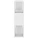 Libreria /Divisorio Bianco 100x24x94 cm - Foto miniatura 5