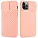 Custodia Compatibile Con Apple Iphone 12 Pro Max In Rosa Opaco - Coperchio Protettivo In Silicone Tpu Flessibile E Con Protezione Per La Fotocamera - Foto miniatura 1