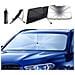 Parasole Pieghevole Per Parabrezza Auto  125×65 Cm - Foto miniatura 1