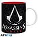 Assassin's Creed Mug Crest Black & Red - Tazza 320 Ml - Abystyle - Foto miniatura 1