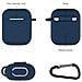 Custodia Per Airpods Silicone Extra Antiurto Blu Scuro - Foto miniatura 7