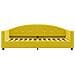 Divano Letto Con Materasso Giallo 80x200 Cm In Velluto - Foto miniatura 2