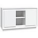 Credenza Bianca 102x35x60 cm in Legno Multistrato - Foto miniatura 2