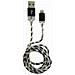 Lc-power Kabel Usb-lightning-1m-8 1m Black/silver,usb A Auf Lightning (lc-c-usb-lightning-1m-8) - Foto miniatura 4
