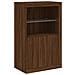 Armadietto Con Luci Led Rovere Marrone In Legno Multistrato - Foto miniatura 3