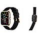 Smartwatch SWT-STC006 Bluetooth Cassa Gold 42 mm in Alluminio con Doppio Cinturino Nero e Verde Militare - Foto miniatura 3