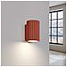 Lampada Da Parete Karbon 10 Rosso Ocra Sl. 1654 - Minimalista Lampada Da Parete Ocra Rossa 10x6.5x8.5 Cm - Foto miniatura 4