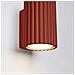 Lampada Da Parete Karbon 10 Rosso Ocra Sl. 1654 - Minimalista Lampada Da Parete Ocra Rossa 10x6.5x8.5 Cm - Foto miniatura 6