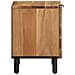 Comodini 2pz 40x33x46 cm in Legno Massello di Acacia - Foto miniatura 6