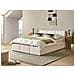 Letto Contenitore Bouclé Bousse 140 X 200 Cm Bianco Sporco - Foto miniatura 1