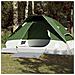 Tenda da Campeggio a Cupola per 4 Persone Verde Impermeabile - Foto miniatura 1