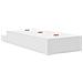 Struttura letto contenitore Bianca 100x200 cm - Foto miniatura 8