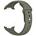 Cinturino In Silicone Con Chiusura A Scatto Compatibile Con Samsung Watch 8 E Watch 8 Classic Green - Foto miniatura 3