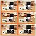 Fotocamera Digitale Retrò Ad Alta Risoluzione Con Doppia Lente, Zoom Ottico 5x E Schermo Lcd Da 2.4"" Black - Foto miniatura 3
