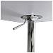 Tavolo Da Bar Quadrato Luke Bianco E Cromato - Foto miniatura 4