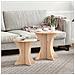 Tavolino da salotto 2 pcs Naturale 46 x 46 x 47 cm - Foto miniatura 2