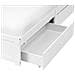 Letto Con Cassetti Contenitore Senza Testata Brux 160 X 200 Cm Bianco - Foto miniatura 6
