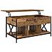 Tavolino da salotto Legno vecchio 100 x 55 x 48.5 cm - Foto miniatura 5