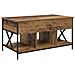 Tavolino da salotto Legno vecchio 100 x 55 x 48.5 cm - Foto miniatura 8
