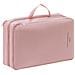 Borsa A Compressione A Doppio Strato Per Vestiti - Organizer Da Viaggio Portatile Pink - Foto miniatura 2