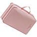 Borsa A Compressione A Doppio Strato Per Vestiti - Organizer Da Viaggio Portatile Pink - Foto miniatura 4