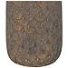 Vaso Polirresina Marrone 15x15x31h Cm - Foto miniatura 6