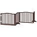 Cancello Cani Porta Pieghevole Marrone 6 Pannelli 480cm Pioppo - Foto miniatura 4