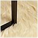 Tappeto Pecora Tafalla Crema Ø 100 cm Poliestere - Foto miniatura 5