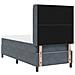 Letto a molle con materasso Grigio scuro 90 x 190 cm Velluto - Foto miniatura 7