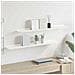 Scaffale da parete 2 pcs Bianco 100 x 18 x 2,5 cm - Foto miniatura 2