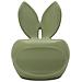 Sedia Bunny In Plastica Verde Salvia — Design A Orecchie Di Coniglio - Foto miniatura 2