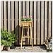 Vaso da Giardino con Supporto Naturale 50 x 38 x 114 cm Bambù - Foto miniatura 3