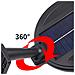 Lampada Solare Esterna 70w Orientabile A 360° Con Riflettori - Foto miniatura 4