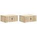 Armadio da Notte 2 pcs Rovere Sonoma 49 x 34,5 x 20 cm - Foto miniatura 1