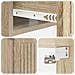 Armadio da Notte 2 pcs Rovere Sonoma 49 x 34,5 x 20 cm - Foto miniatura 8