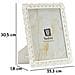 Cornice Portafoto Hearty Argento Con Profilo A Cuori 20x25 Cm - Foto miniatura 6