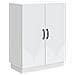 Credenza Bianco 66 x 34,5 x 87 cm Legno ingegnerizzato - Foto miniatura 1