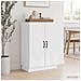 Credenza Bianco 66 x 34,5 x 87 cm Legno ingegnerizzato - Foto miniatura 2