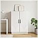 Credenza Bianco 66 x 34,5 x 87 cm Legno ingegnerizzato - Foto miniatura 4