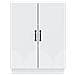 Credenza Bianco 66 x 34,5 x 87 cm Legno ingegnerizzato - Foto miniatura 6