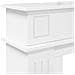 Cornice per camino Bianco Lucido 102 x 26 x 100 cm - Foto miniatura 7