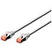 Cavo di Rete Cat6 Doppia Schermatura da 20 Metri Colore Grigio - Foto miniatura 2