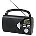 Radio Portatile Satinata Antenna Telescopica Funzione Allarme Nero - Foto miniatura 1