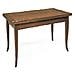 Tavolo da pranzo allungabile in legno cm 140/220x85 Bianco - Foto miniatura 1