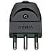 00202 - Spina 2p+t 16a S17 Assiale Nero - Foto miniatura 2