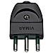 00202 - Spina 2p+t 16a S17 Assiale Nero - Foto miniatura 1