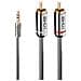 . Cavo Audio 3.5mm A Rca Cromo Line, 1m - Foto miniatura 1