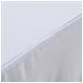 Copertura Elastica Per Tavolo Con Gonna 2 Pz 183x76x74cm Bianco - Foto miniatura 5
