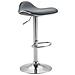 Sgabello Bar Shanghai in Similpelle - Sgabello Alto Cucina Girevole e Regolabile 60-80cm - Sgabello Design da Bancone Imbottito Grigio - Foto miniatura 1