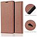 Custodia Compatibile Con Nokia Lumia 1320 In Marrone Cappuccino - Coperchio Protettiva Con Chiusura Magnetica, Funzione Stand E Tasca Per Le Carte - Foto miniatura 5